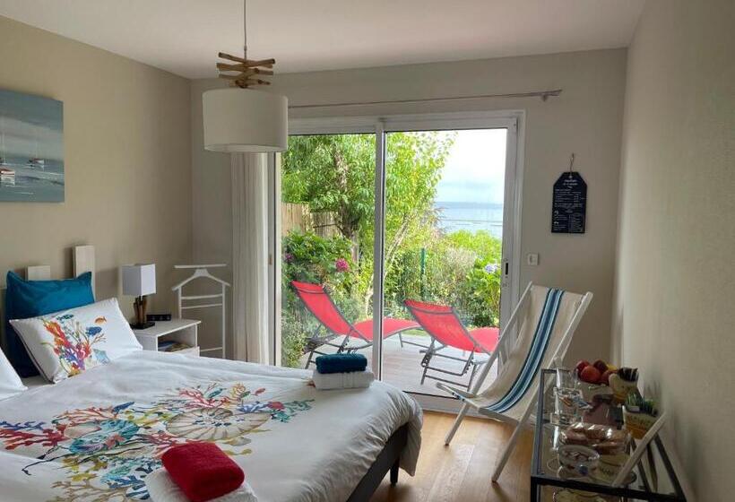 اتاق استاندارد با چشم‌انداز دریا, Brest And Breakfast Vue Mer