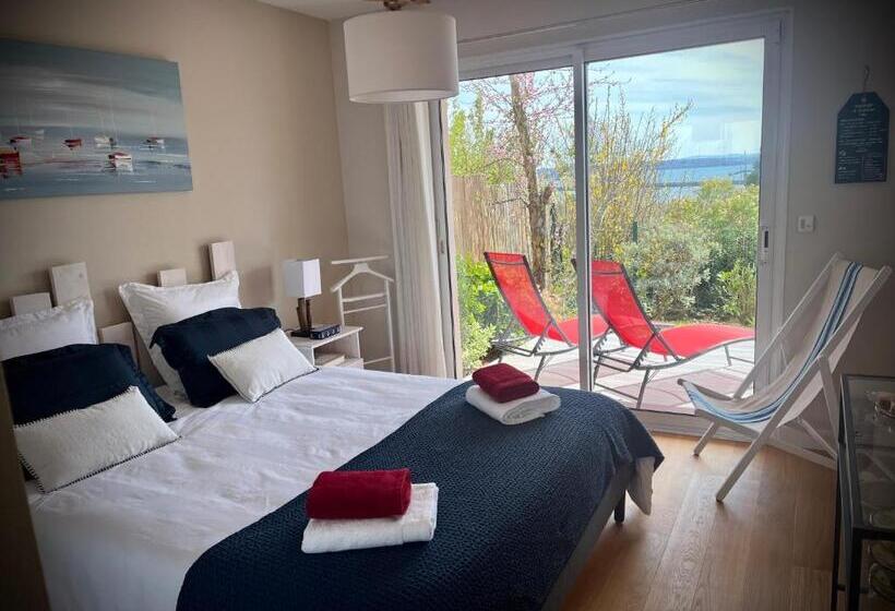 اتاق استاندارد با چشم‌انداز دریا, Brest And Breakfast Vue Mer