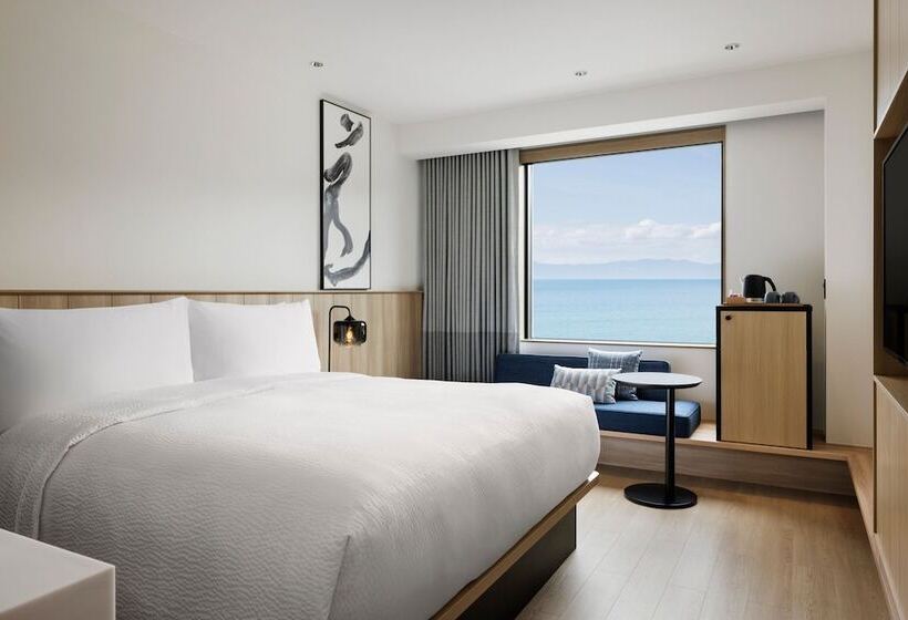 اتاق استاندارد با تخت دوبل و چشم‌انداز دریا, Fairfield By Marriott Kagoshima Tarumizu