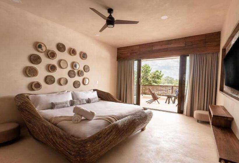 Suite with Terrace, Cervecería Tulum Boutique Hotel & Beer Spa   All Inclusive