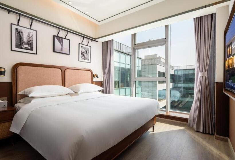 اتاق لوکس, A Memory Hotel Hotel In The Garden, Beijing Daxing International Airport, Beijing Aerospace Museum