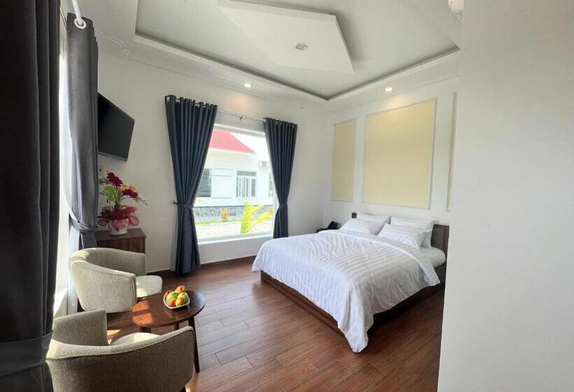 ویلای 1 خوابه با چشم‌انداز باغ, Hodota Cam Binh Resort & Spa Lagi Beach