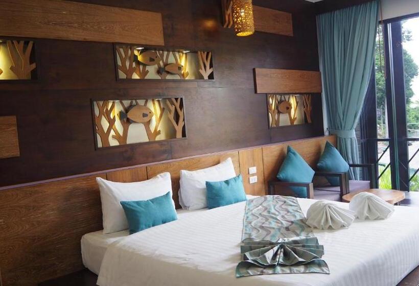 豪华园景房, Chaokoh Phi Phi Hotel And Resort  Sha Extra Plus