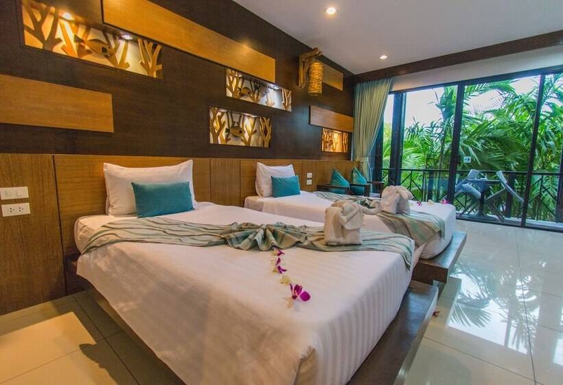 豪华园景房, Chaokoh Phi Phi Hotel And Resort  Sha Extra Plus