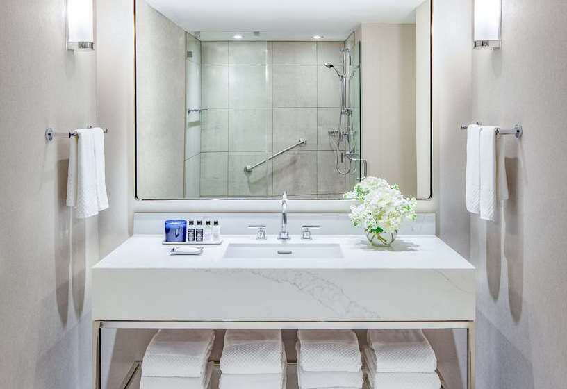 اتاق استاندارد با تخت بزرگ, Hilton Cleveland Downtown