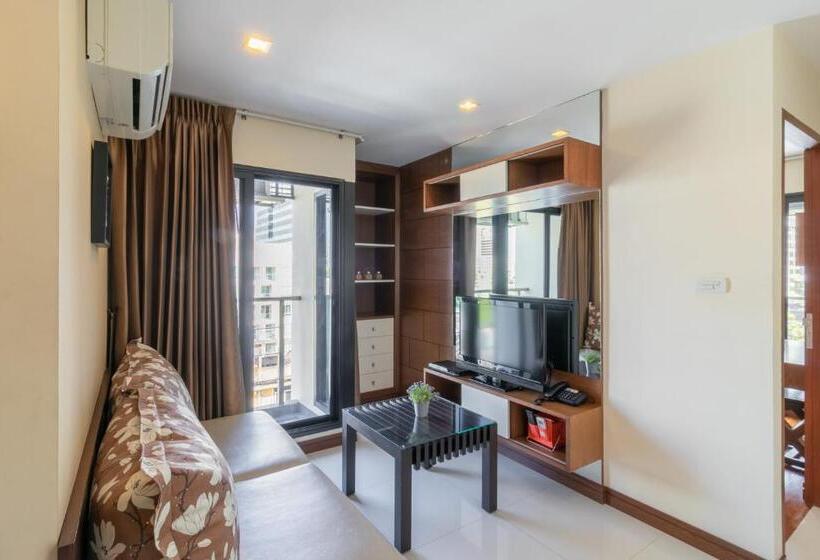 آپارتمان پریمیوم 1 خوابه, Silom Forest Exclusive Residence