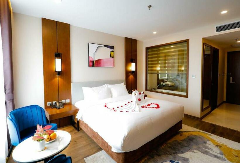 اتاق استاندارد با چشم‌انداز باغ, Grand Phoenix Hotel Bac Ninh