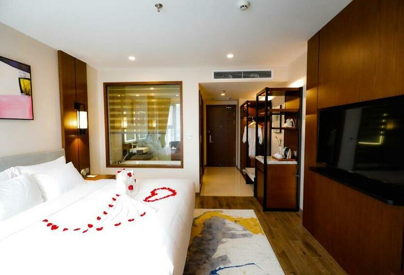 اتاق استاندارد با چشم‌انداز باغ, Grand Phoenix Hotel Bac Ninh