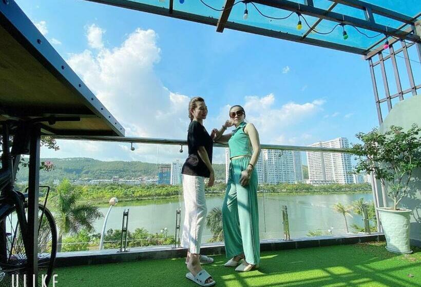 ویلای 1 خوابه با چشم‌انداز دریا, Green Pearl Villa Ha Long
