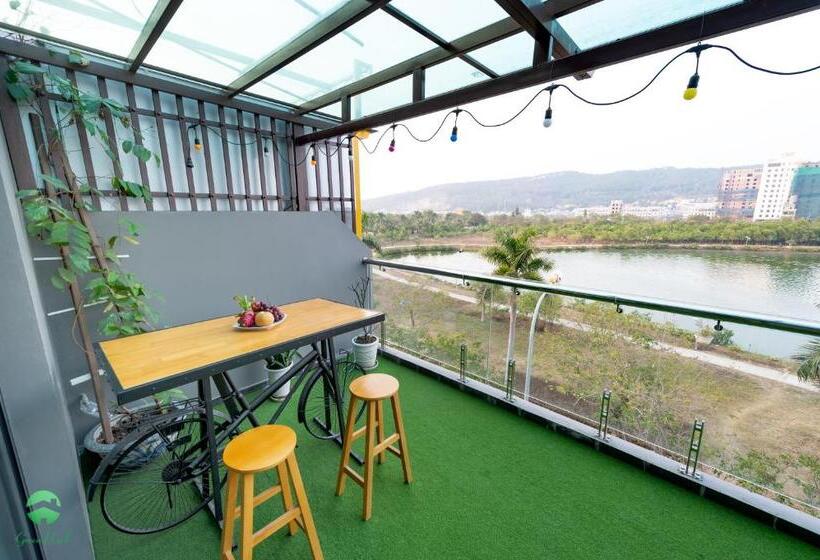 ویلای 1 خوابه با چشم‌انداز دریا, Green Pearl Villa Ha Long