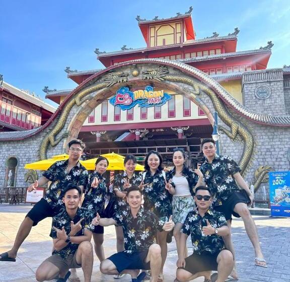 ویلای 1 خوابه با چشم‌انداز دریا, Green Pearl Villa Ha Long