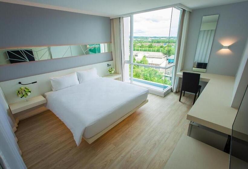 带大床的复式套间, Crystal Hotel Hat Yai