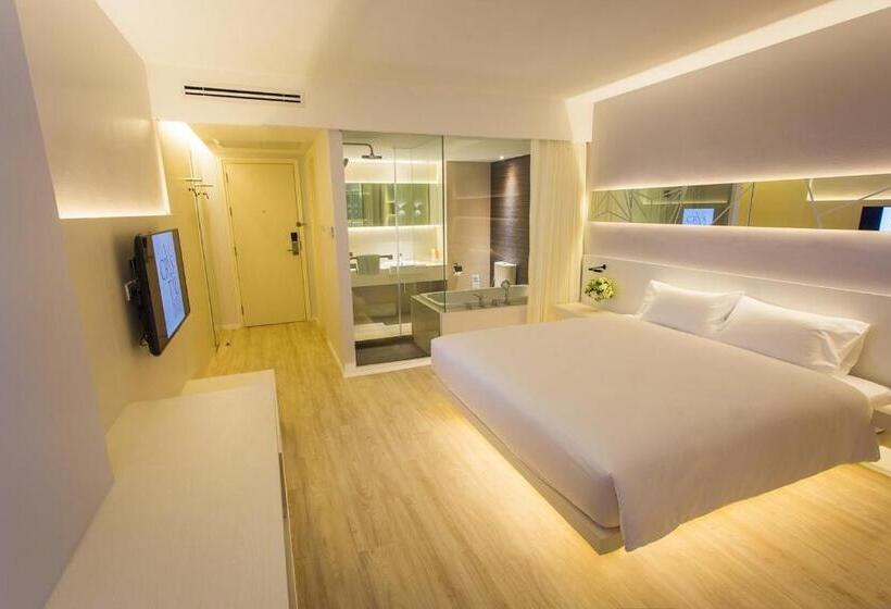 带大床的复式套间, Crystal Hotel Hat Yai