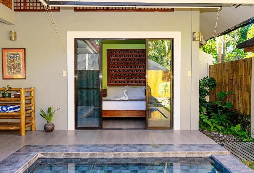 ویلای یک اتاق خوابه با استخر شنا, Balai Sa Baibai Resort