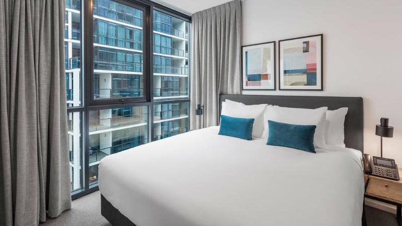 اتاق استاندارد با تخت بزرگ برای معلولان, Hilton Garden Inn Raleigh /crabtree Valley