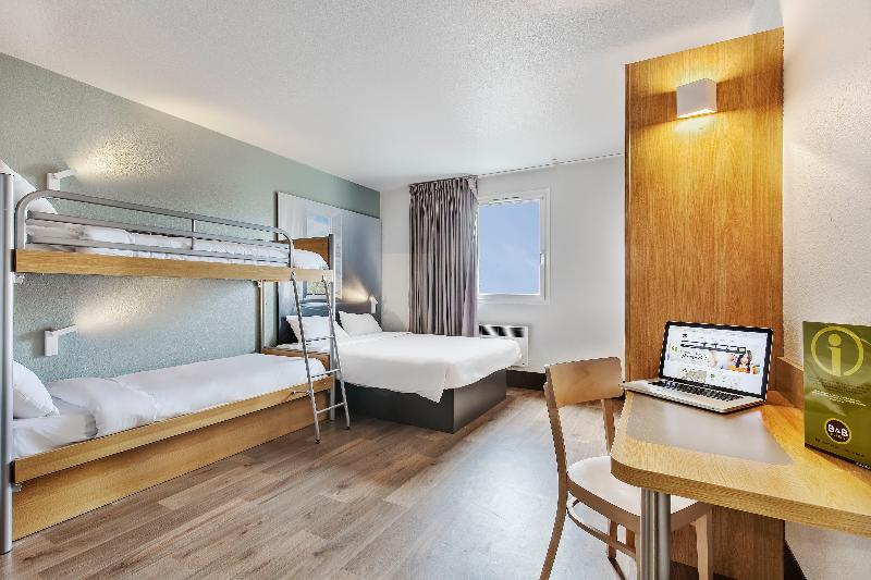 اتاق استاندارد چهار تخته, B&b Hotel Lyon Grand Stade Meyzieu