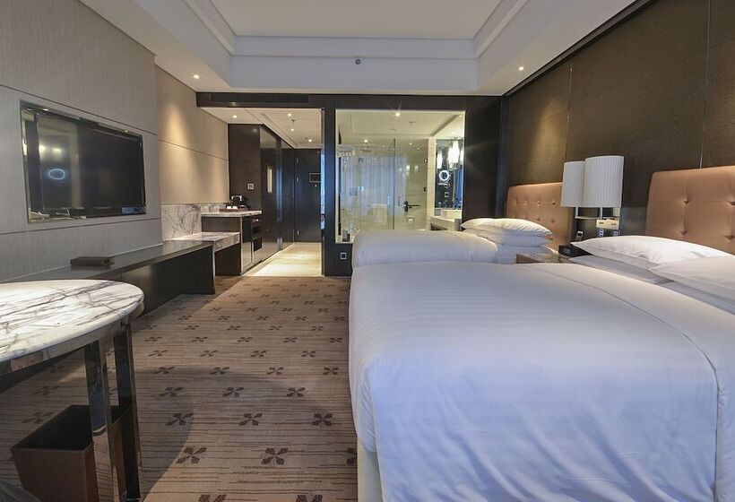 اتاق استاندارد با 2 تخت دوبل, Zhuzhou Marriott