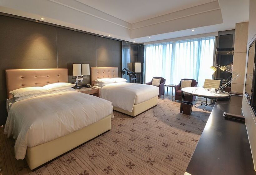 اتاق استاندارد با 2 تخت دوبل, Zhuzhou Marriott