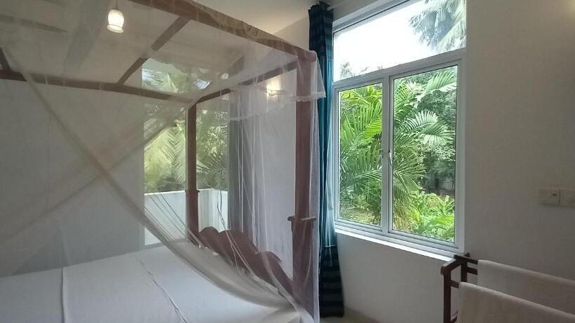 اتاق استاندارد با چشم‌انداز باغ, Nooit Gedacht Holiday Resort Unawatuna