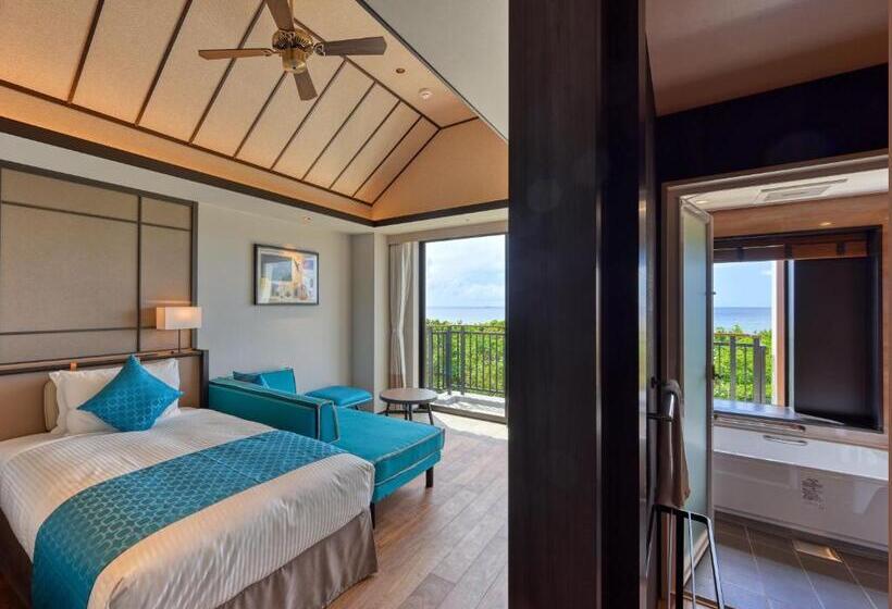 اتاق استاندارد با چشم‌انداز دریا, Fusaki Beach Resort Hotel & Villas