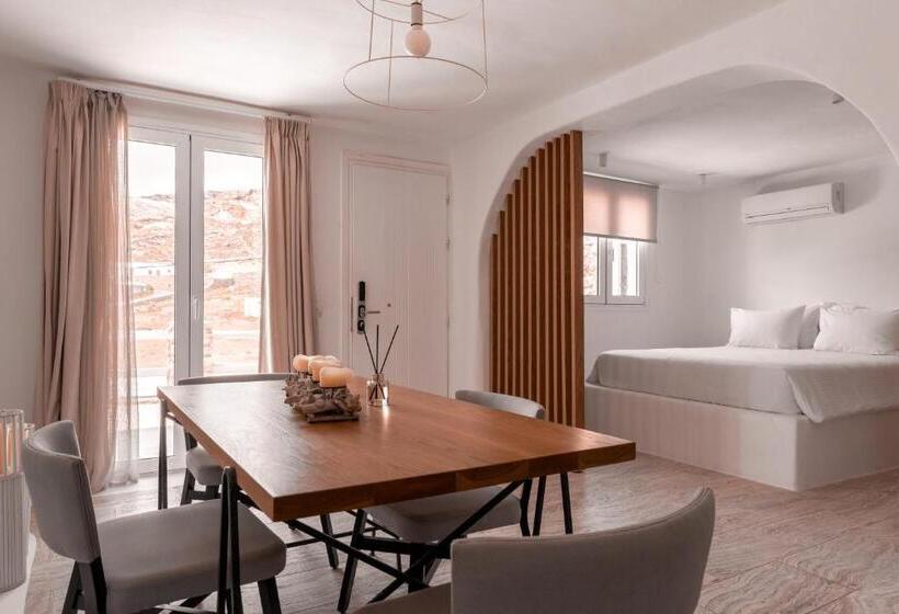 آپارتمان 1 خوابه با چشم‌انداز جانبی دریا, Senses Villas