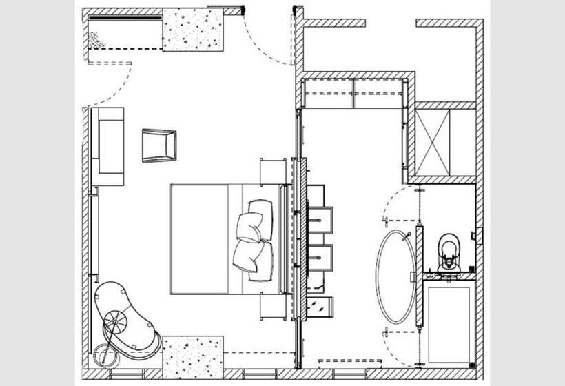 Habitació Estàndard Llit King, Dusit Thani Guam Resort