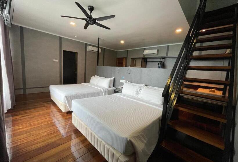 اتاق استاندارد چهار تخته, Alunan Resort
