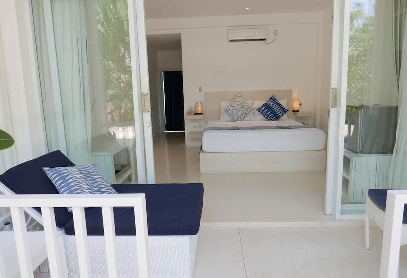 اتاق استاندارد با چشم‌انداز دریا, Seri Resort Gili Meno   Adults Only