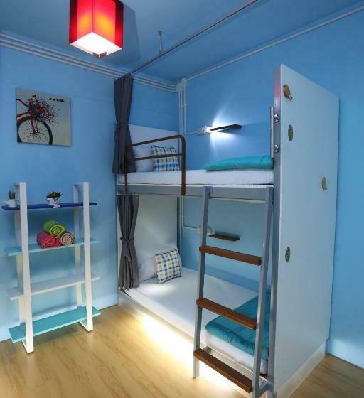 Economy Quadruple Room, Ideal Beds Hostel Ao Nang Beach