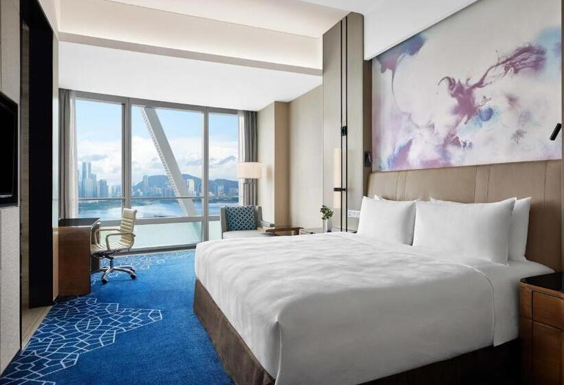 اتاق اجرایی با تخت بزرگ, Jw Marriott Hotel Shenzhen Bao An International Airport
