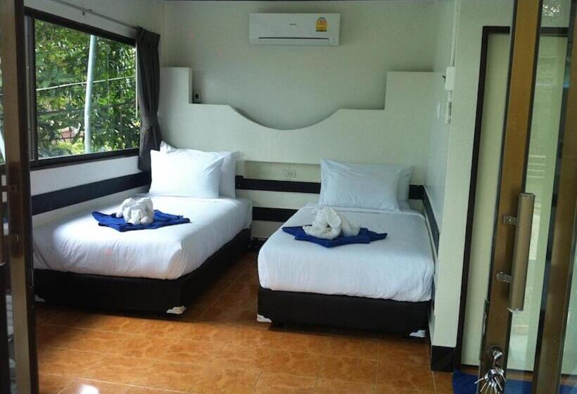 اتاق استاندارد با چشم‌انداز باغ, Simple Life Talay & Divers Resort
