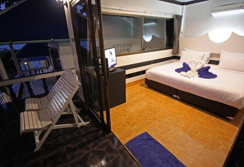 اتاق استاندارد با چشم‌انداز باغ, Simple Life Talay & Divers Resort