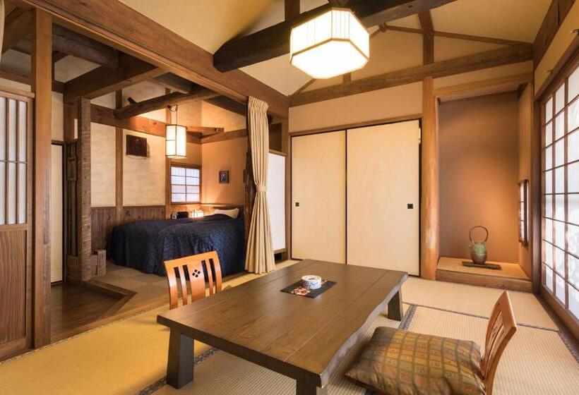 اتاق اکونومی با حمام مشترک, Kurokawa Onsen Oyado Noshiyu