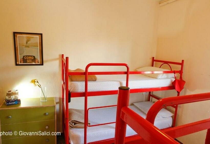 اتاق استاندارد سه نفره, Lake Como Hostel