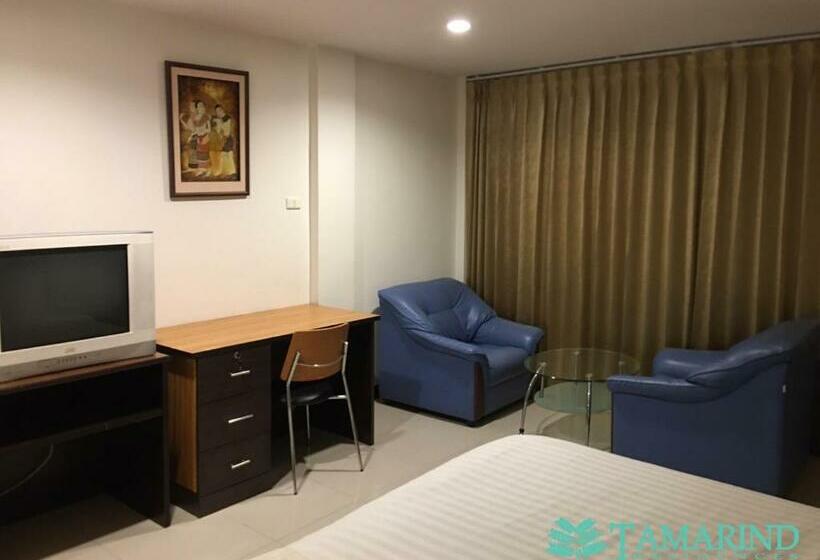 اتاق استاندارد با تخت بزرگ, Tamarind Residences Khonkaen บ้านแทมมารีน