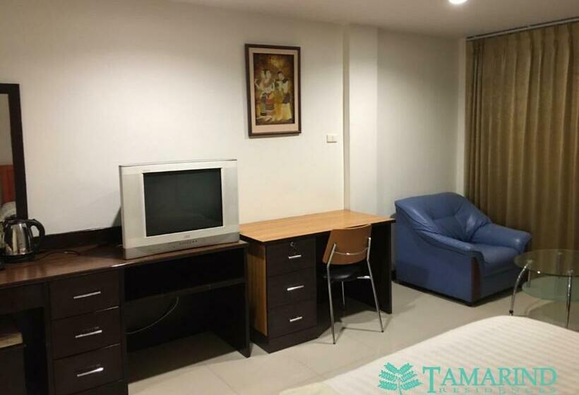 اتاق استاندارد با تخت بزرگ, Tamarind Residences Khonkaen บ้านแทมมารีน