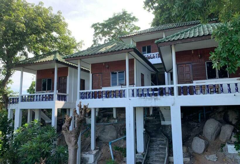 بانگلوی استاندارد با چشم‌انداز دریا, Jp Resort Koh Tao