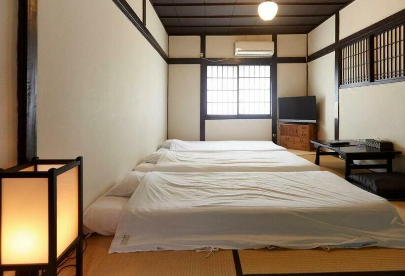 اتاق استاندارد سه تخته با سرویس بهداشتی مشترک, Takeyaso Ryokan