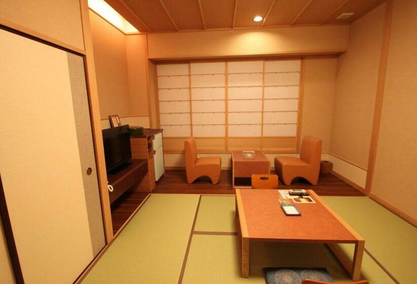 اتاق استاندارد چهار تخته, Ogoto Onsen Yunoyado Komolebi