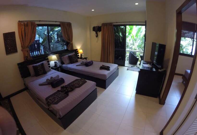 ویلا دلوکس 2 خوابه, Baan Sukreep Resort