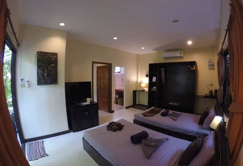 ویلا دلوکس 2 خوابه, Baan Sukreep Resort