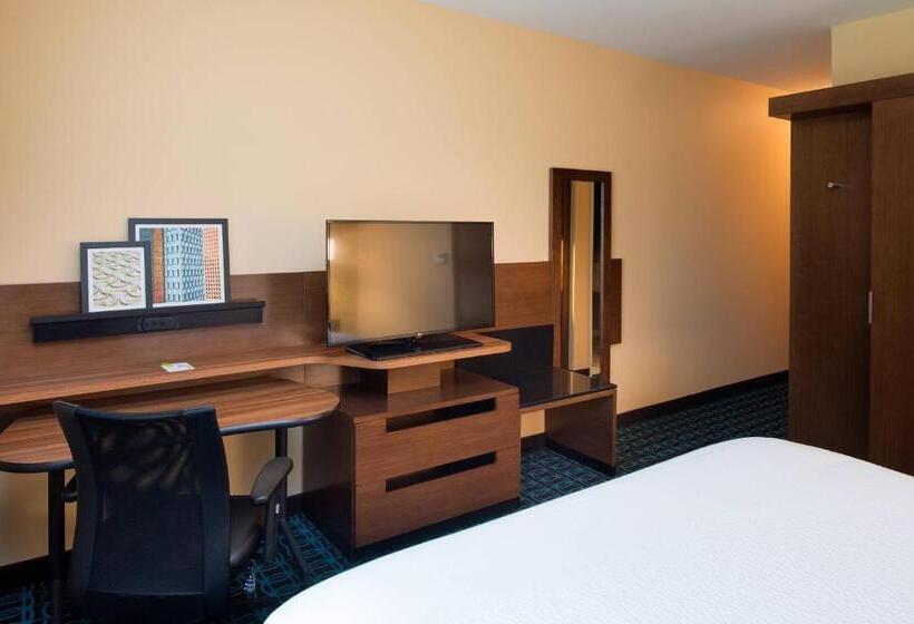 اتاق استاندارد با تخت بزرگ, Fairfield Inn & Suites By Marriott Houma Southeast