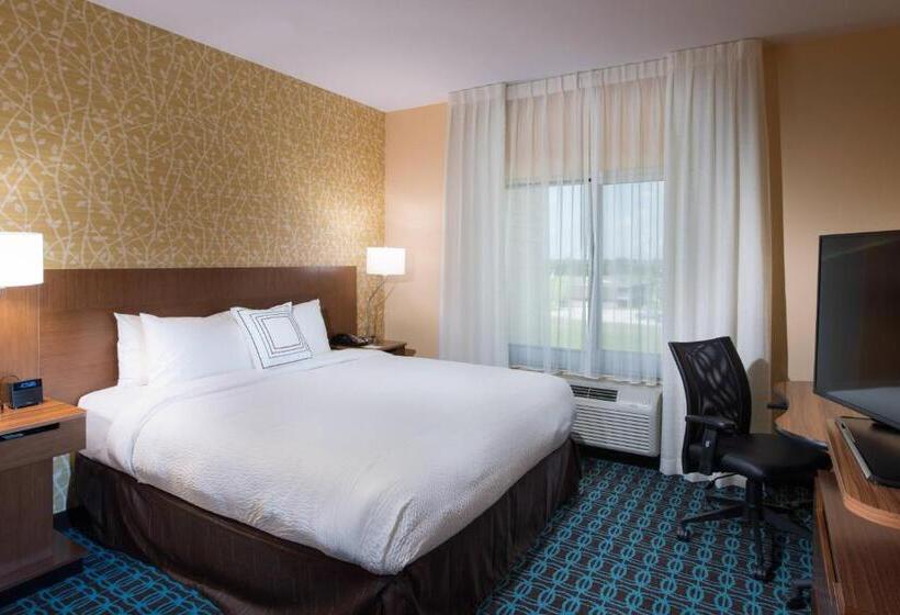 اتاق استاندارد با تخت بزرگ, Fairfield Inn & Suites Houma Southeast