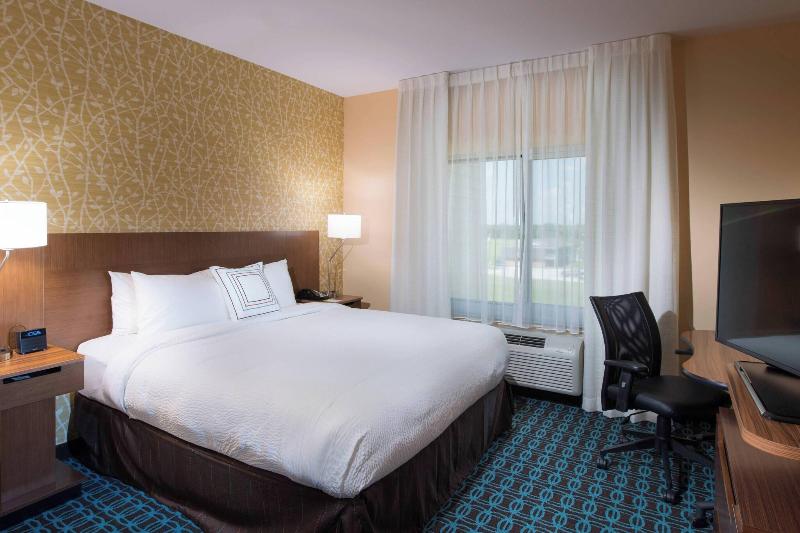 اتاق استاندارد با تخت بزرگ, Fairfield Inn & Suites By Marriott Houma Southeast