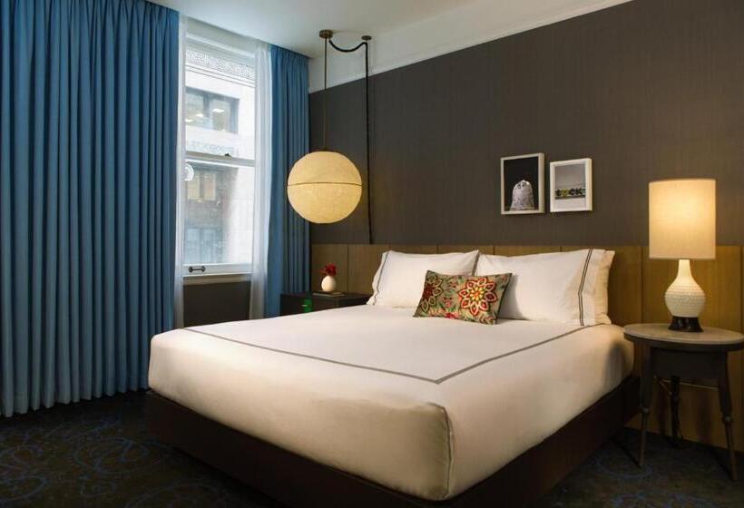 اتاق استاندارد با تخت بزرگ, Kimpton Gray Hotel Chicago, An Ihg