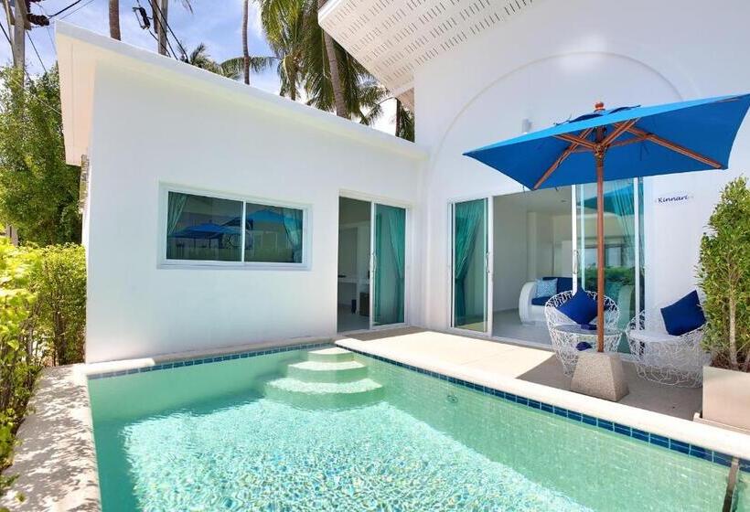 اتاق خانوادگی با چشم‌انداز جانبی دریا, La Perle Resort Koh Samui