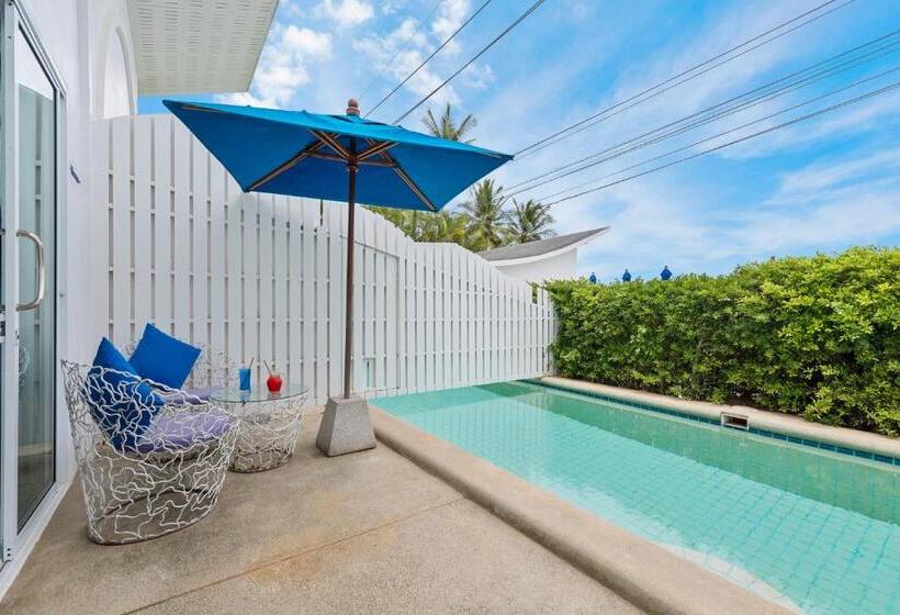 بانگلوی استاندارد با چشم‌انداز دریا, La Perle Resort Koh Samui