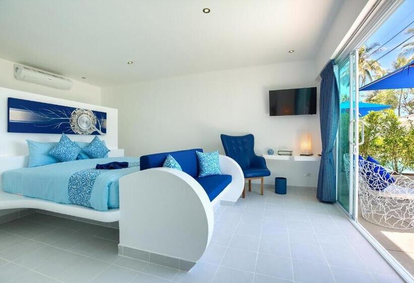 بانگلوی استاندارد با چشم‌انداز دریا, La Perle Resort Koh Samui