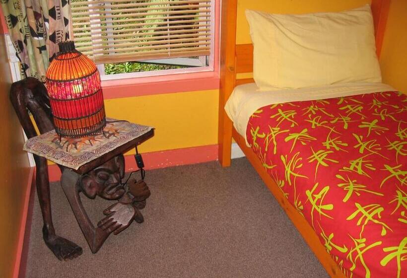 اتاق استاندارد یک تخته با سرویس بهداشتی مشترک, Global Village Travellers Lodge