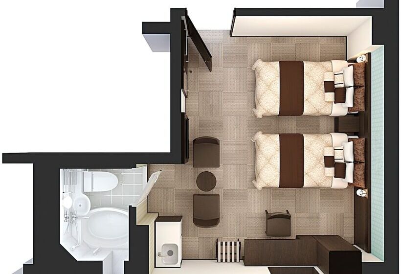 اتاق استاندارد, Kuretake Inn Premium Shizuoka Ekimae